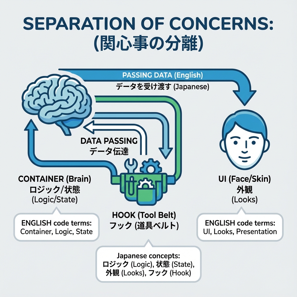 UIとロジックの分離