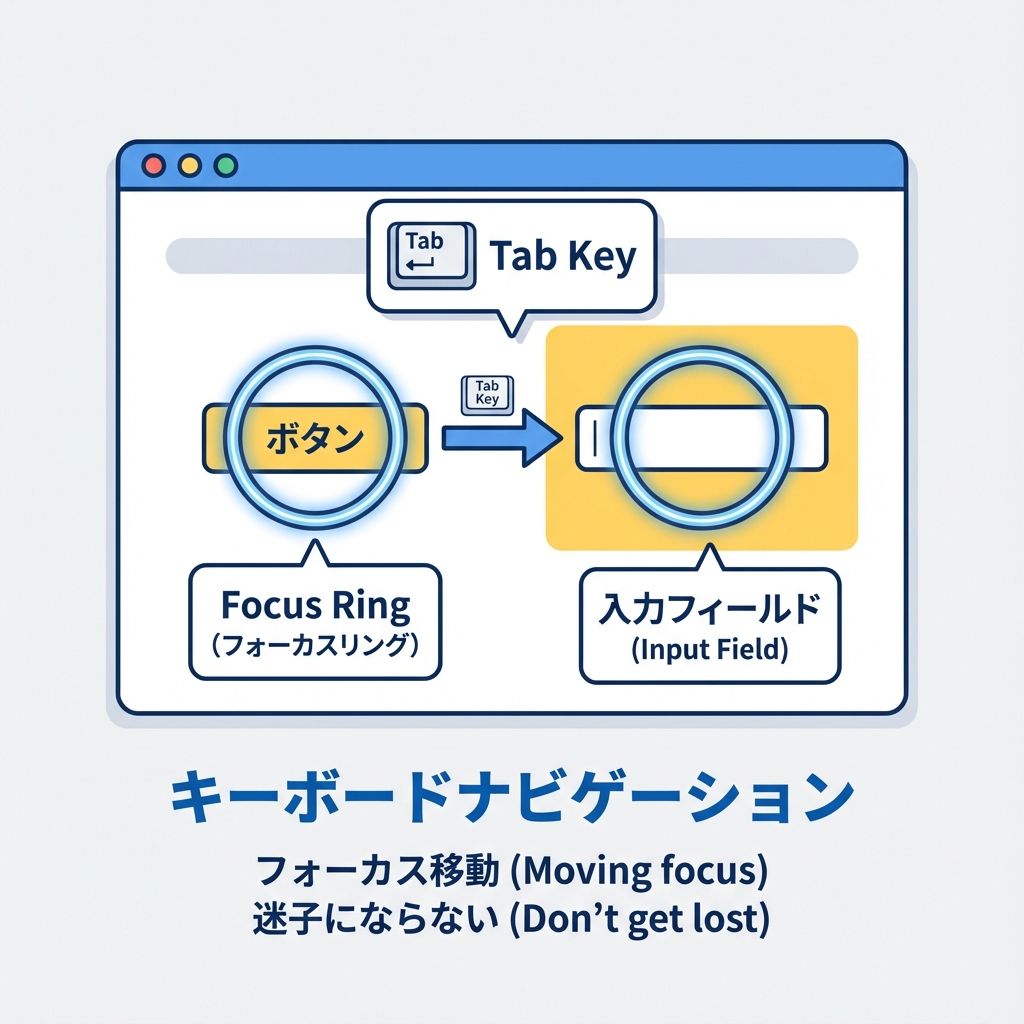 キーボードナビゲーション