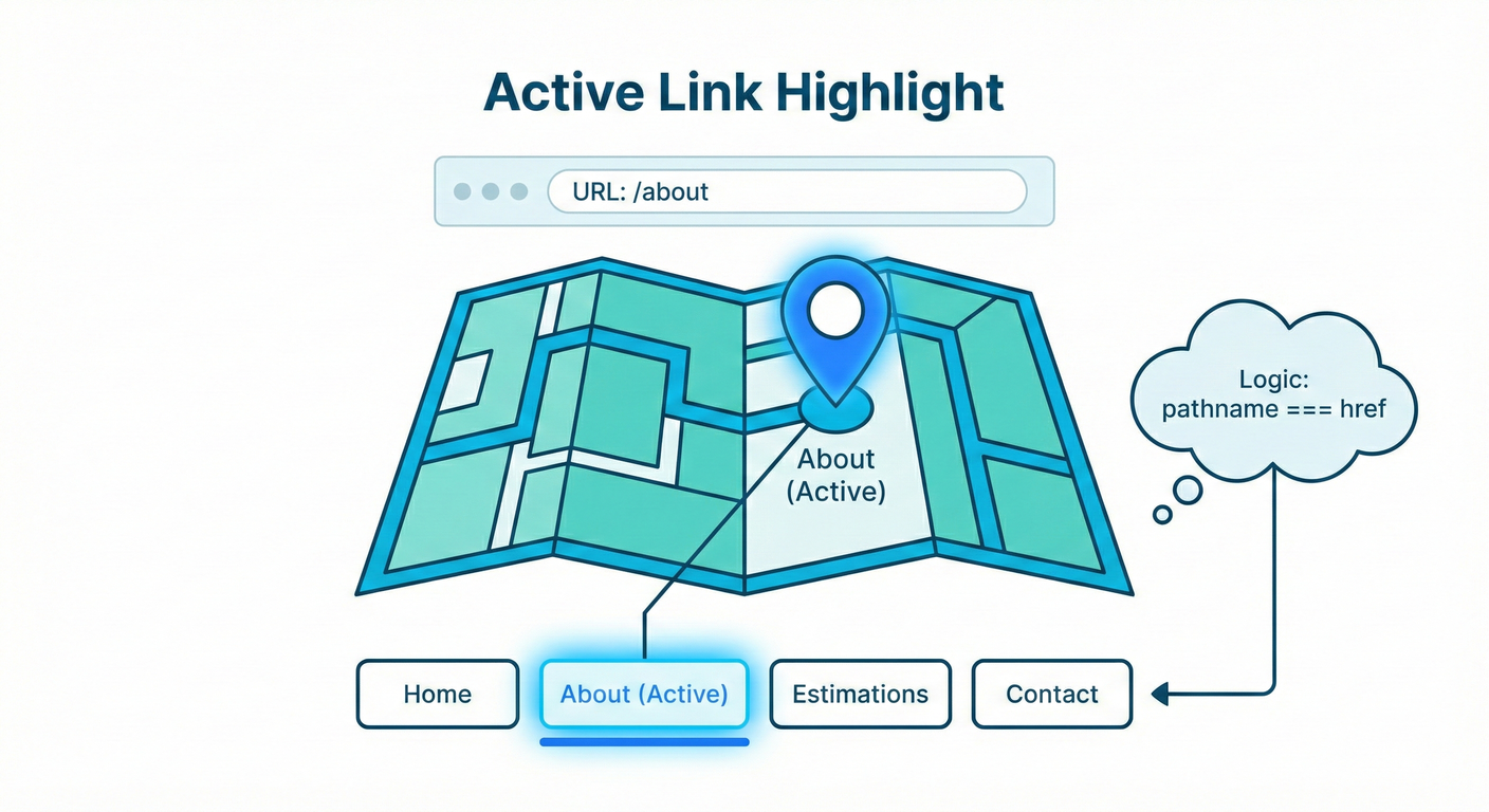 Active Link Highlight