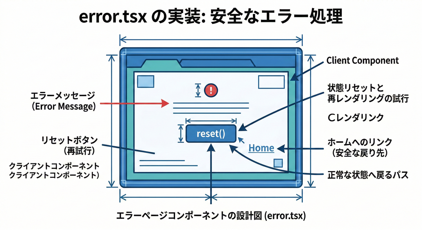 error.tsx Implementation