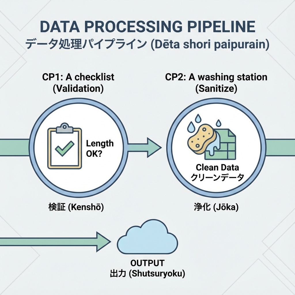 Sanitize vs Validate