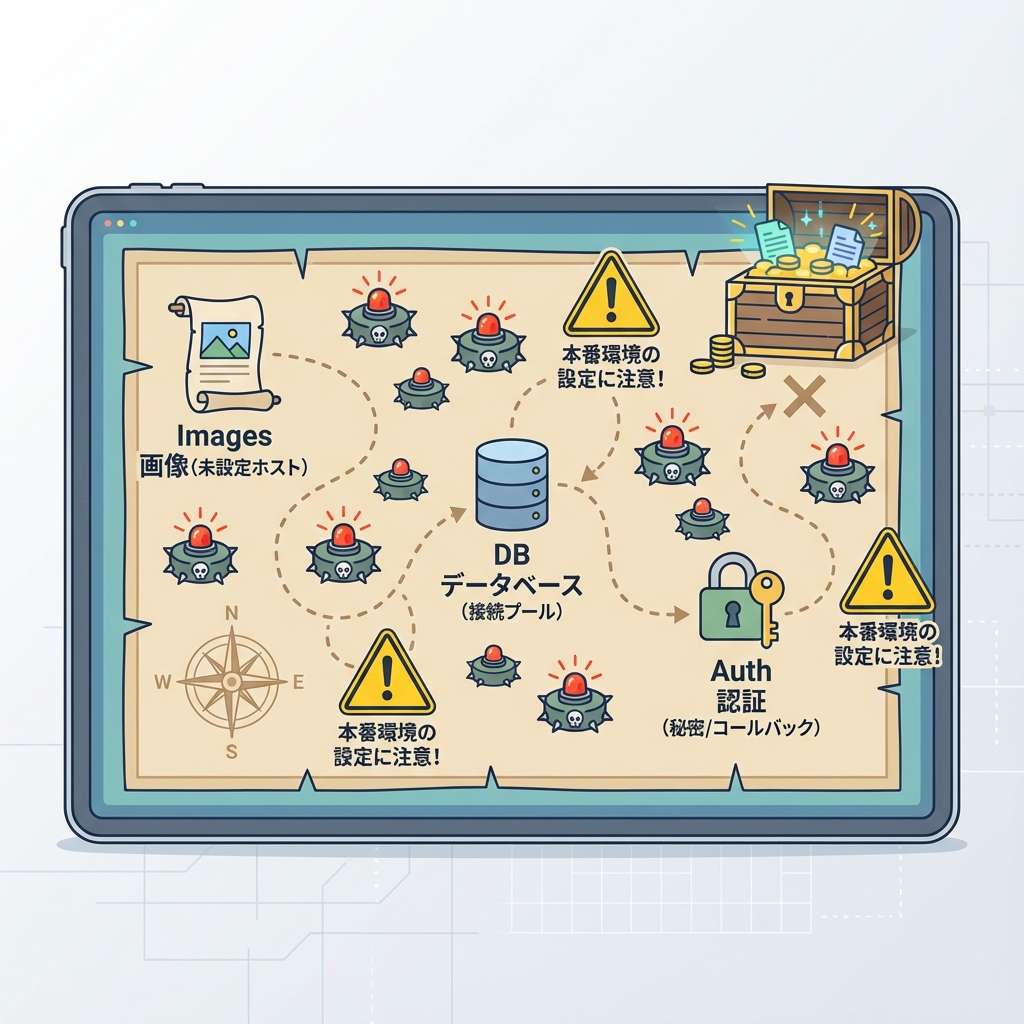 Production Settings Map