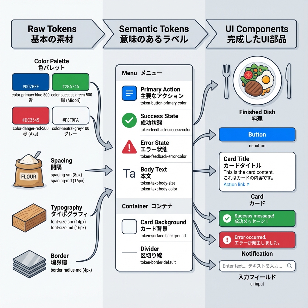Design Tokens Concept