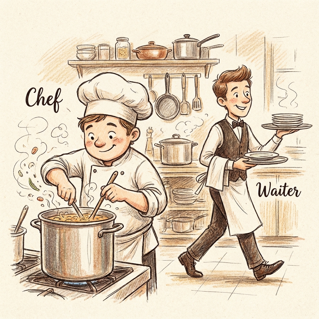 責任分担シェフ