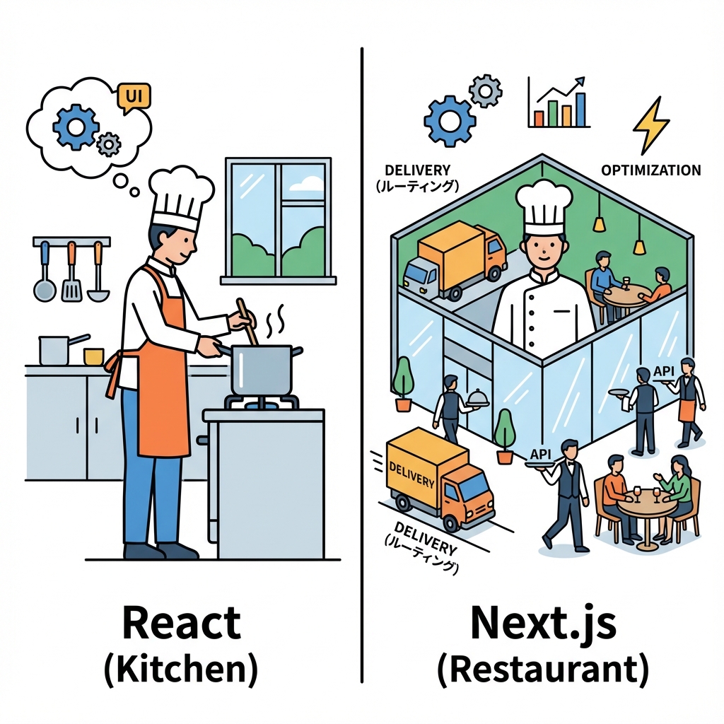 React vs Next.js