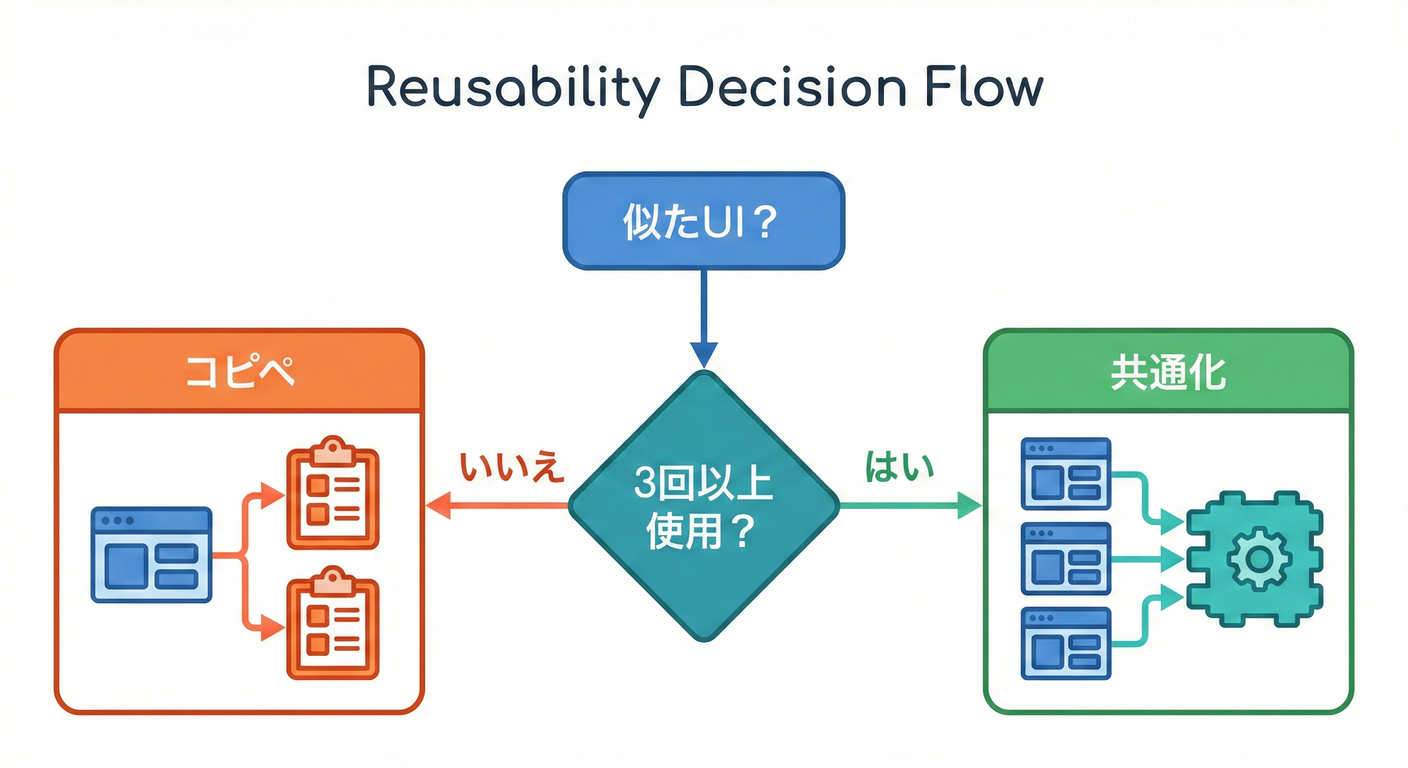 再利用性判断フロー