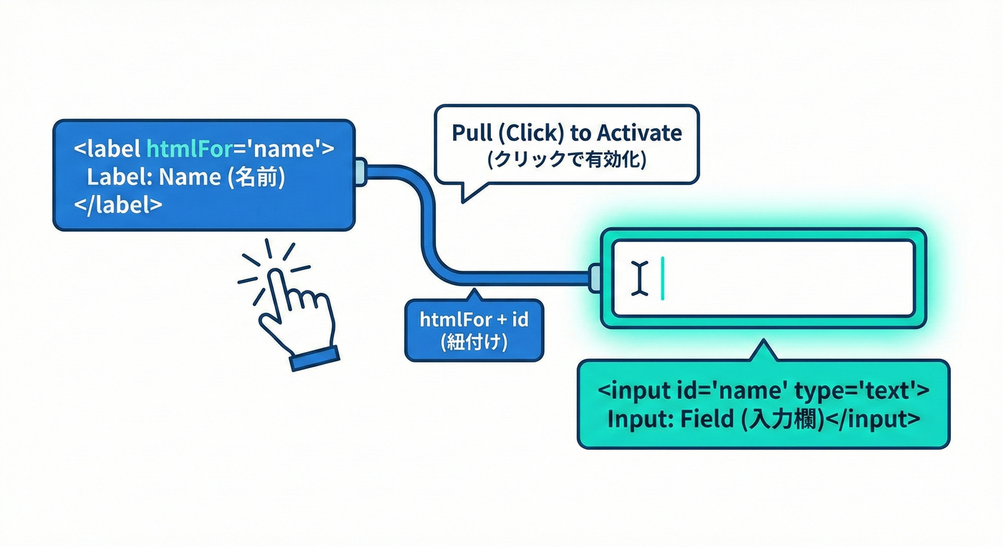 Label and Input Connection