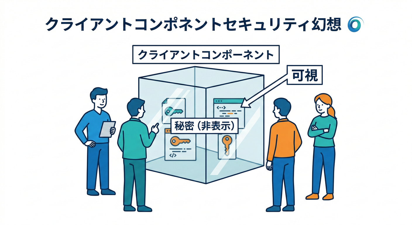 Transparent box labeled Secret