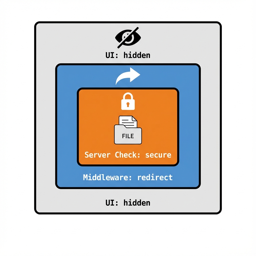 編集保護の3層構造