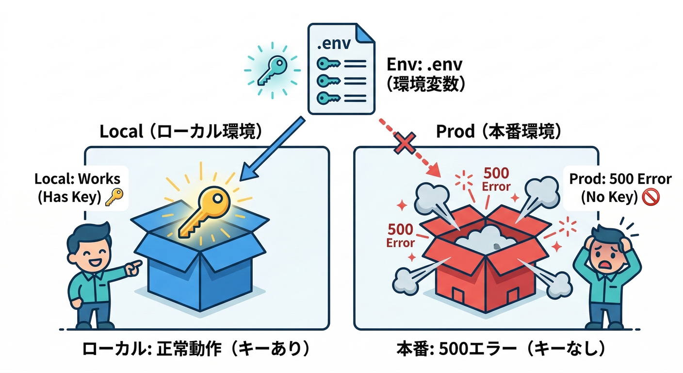 Missing Env Var in Production