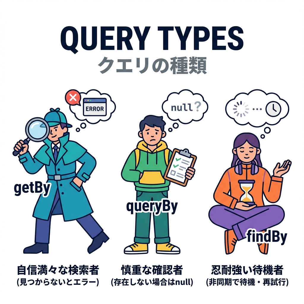 クエリタイプのイメージ