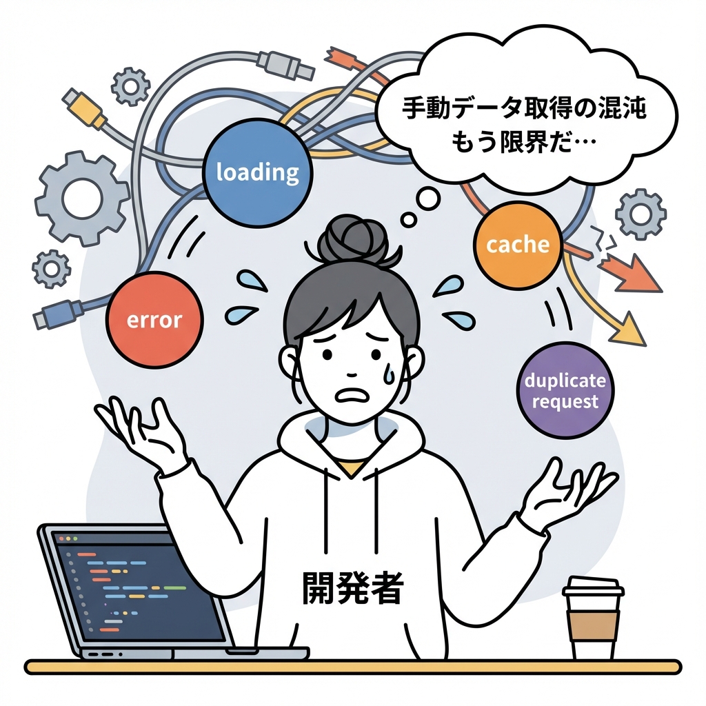 手動データ取得の課題