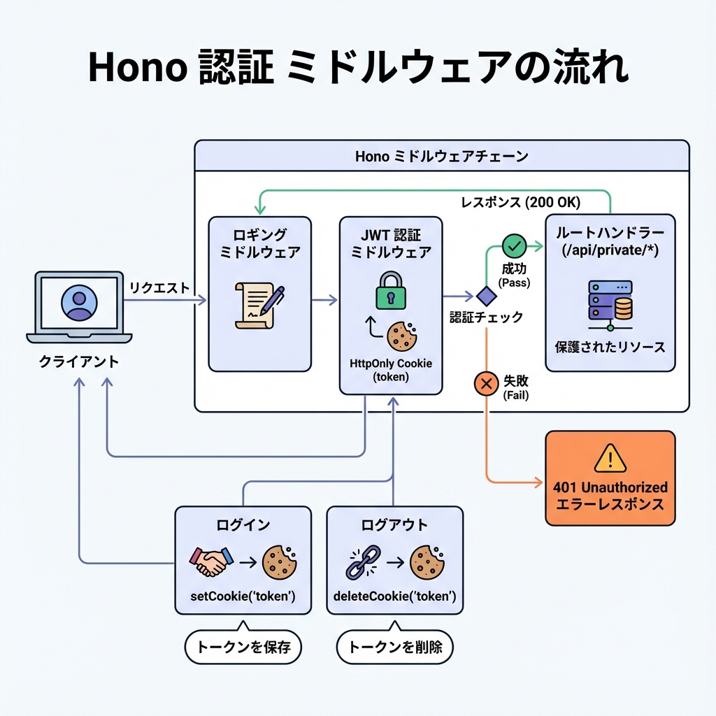 Auth Middleware Diagram